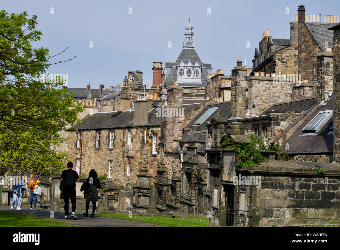 Edinburgh Medieval Old Town Stock Photos & Edinburgh Medieval Old Town