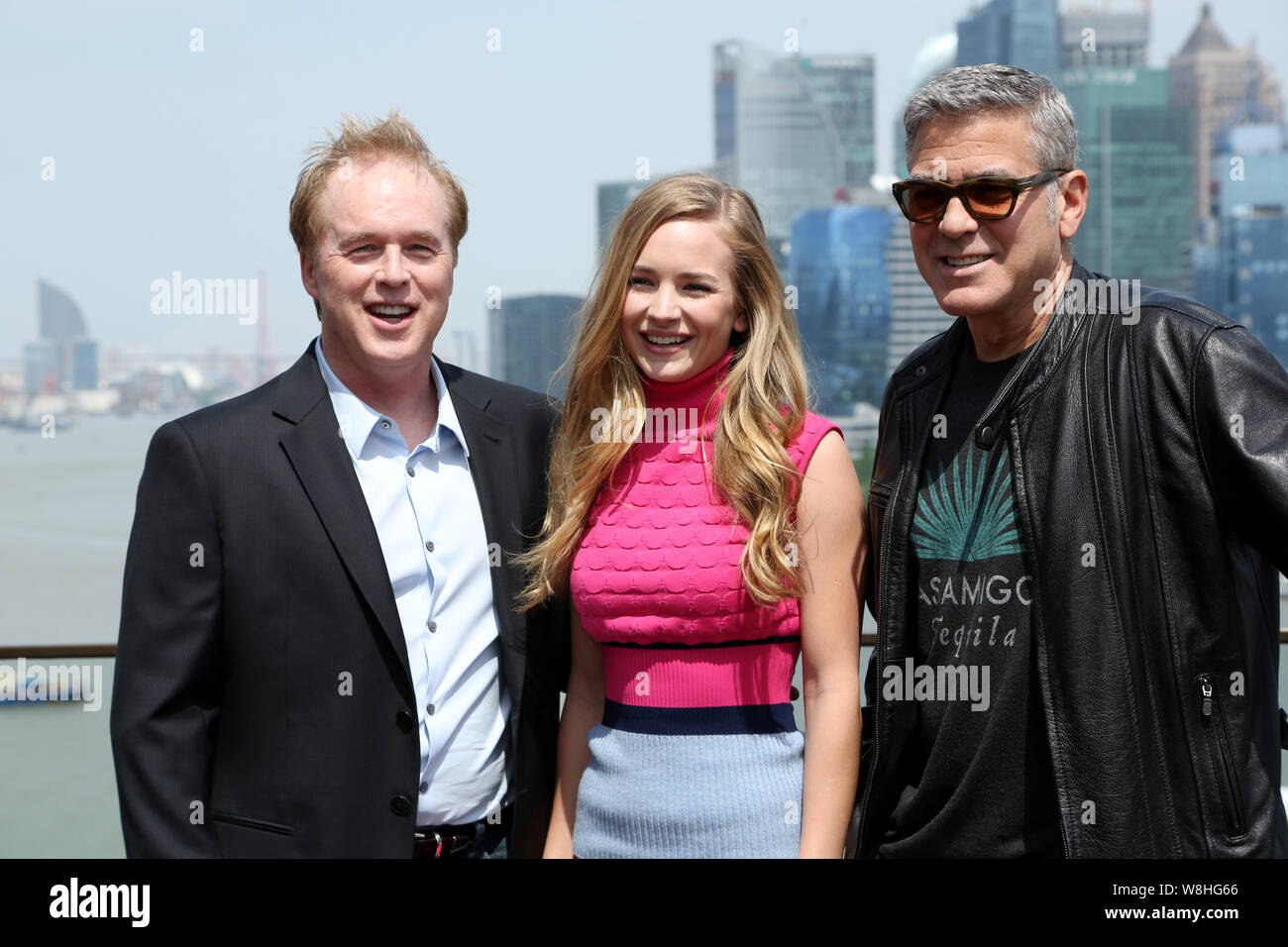 (From left) American director Phillip Bradley Bird (Brad Bird), actress