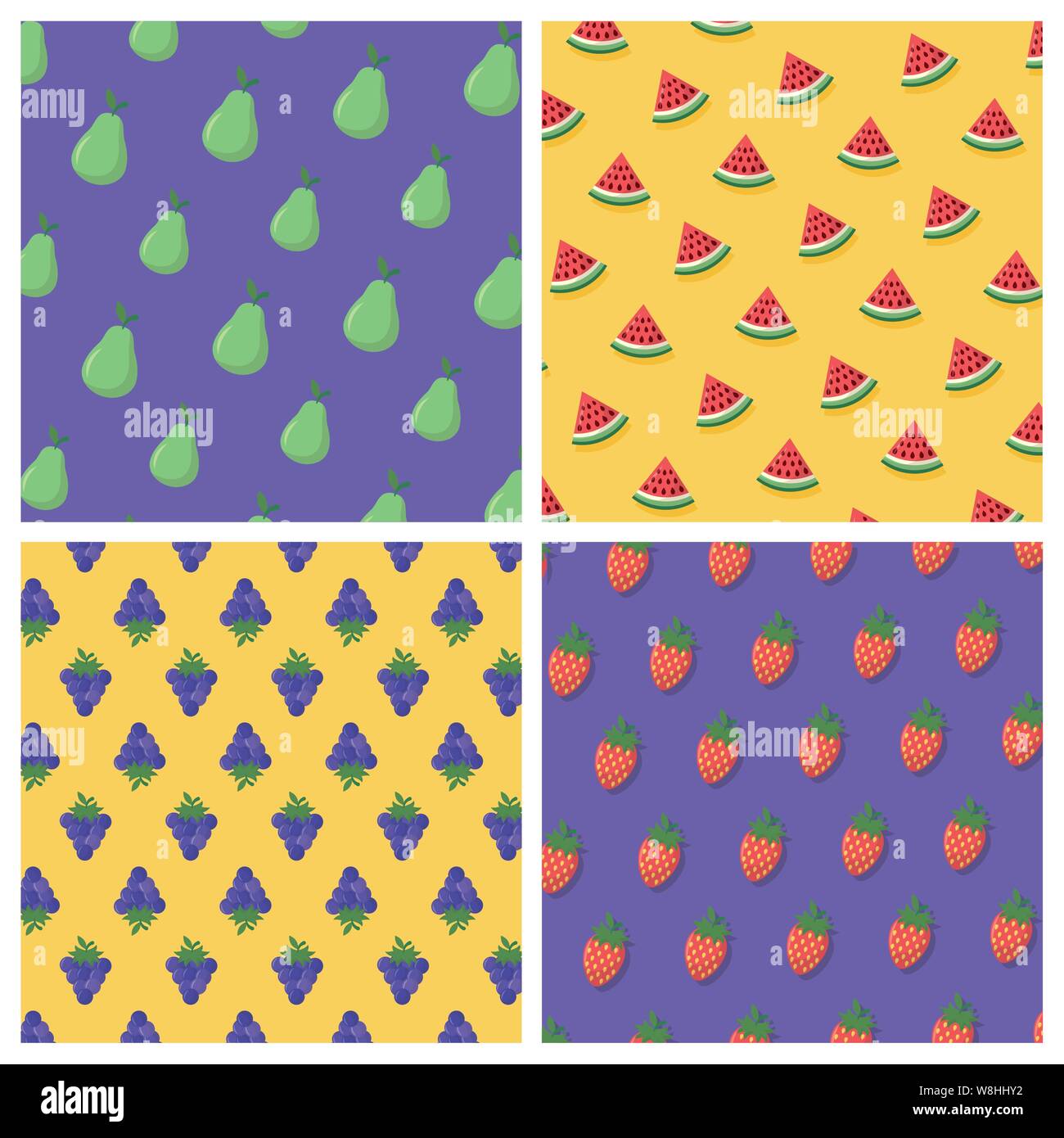 fruits cooking icons flat image design Stock Vector Image & Art - Alamy