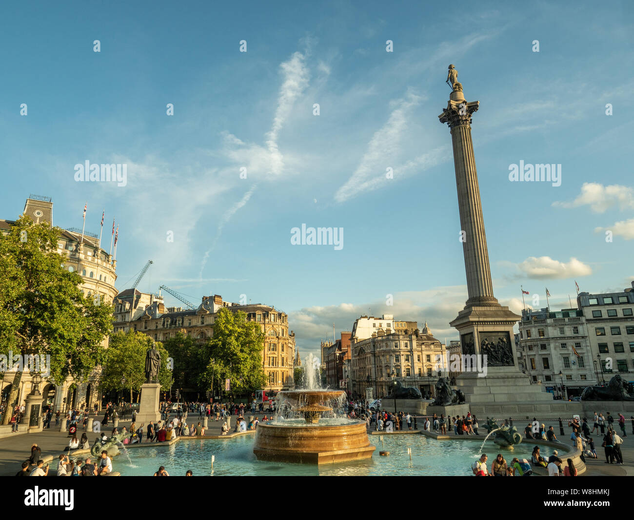 Trafalgar Square, London, England Stock Photo - Alamy
