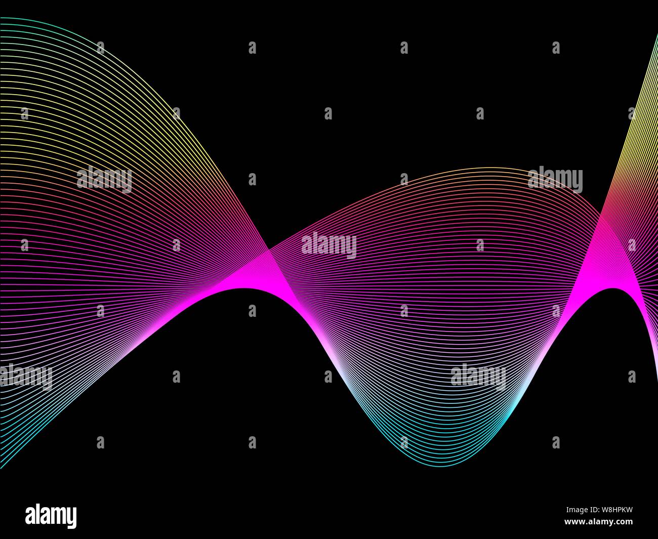 Abstract line pattern. Stock Photo