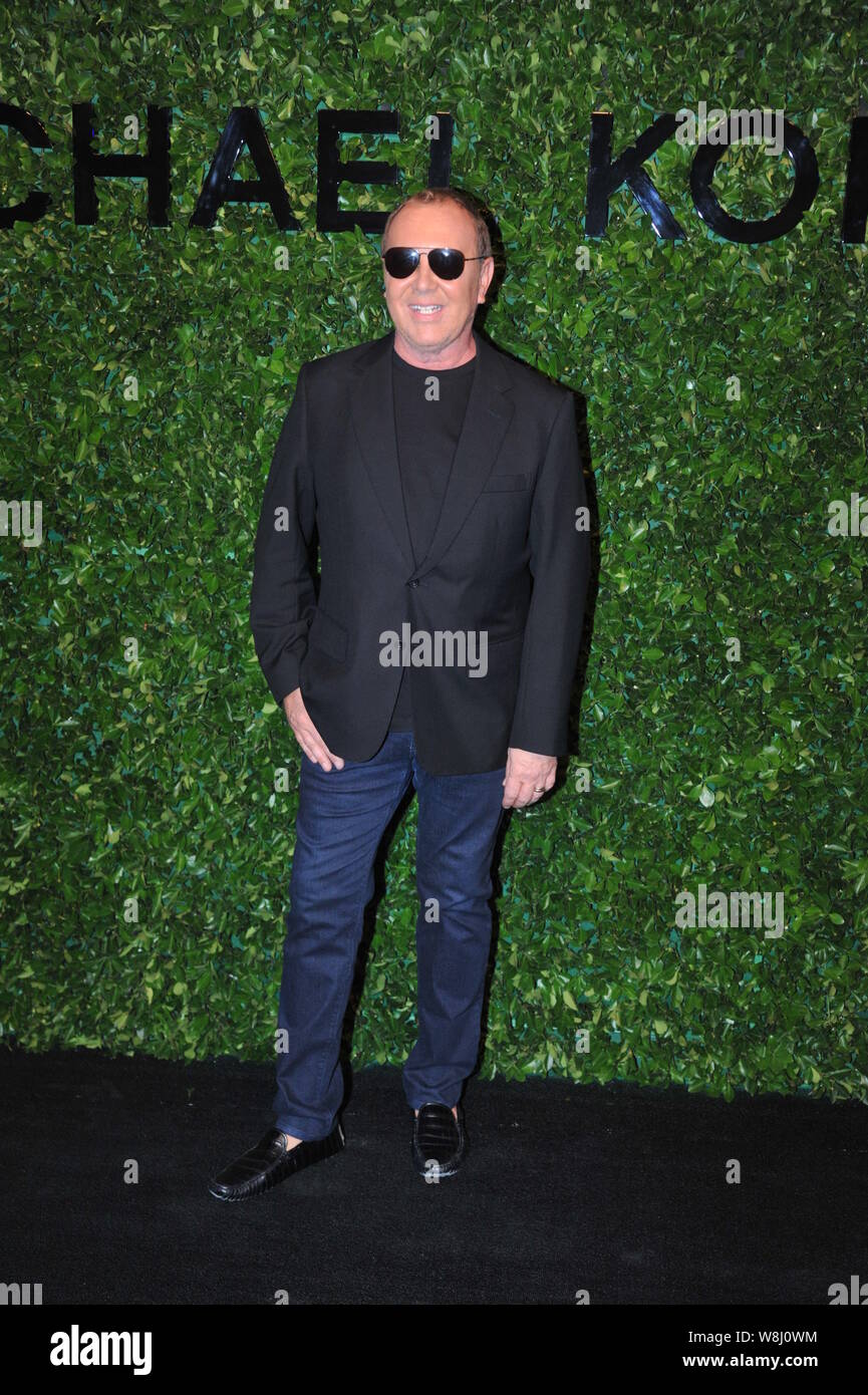 Fashion designer michael kors poses hi-res stock photography and images -  Alamy