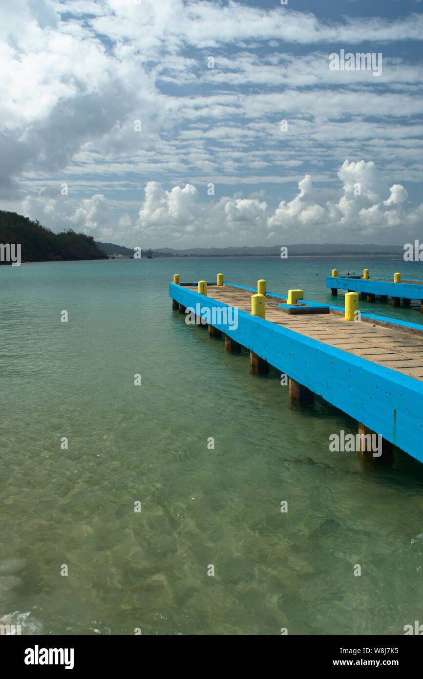 Crashboat Beach, Aguadilla, PR USA Stock Photo