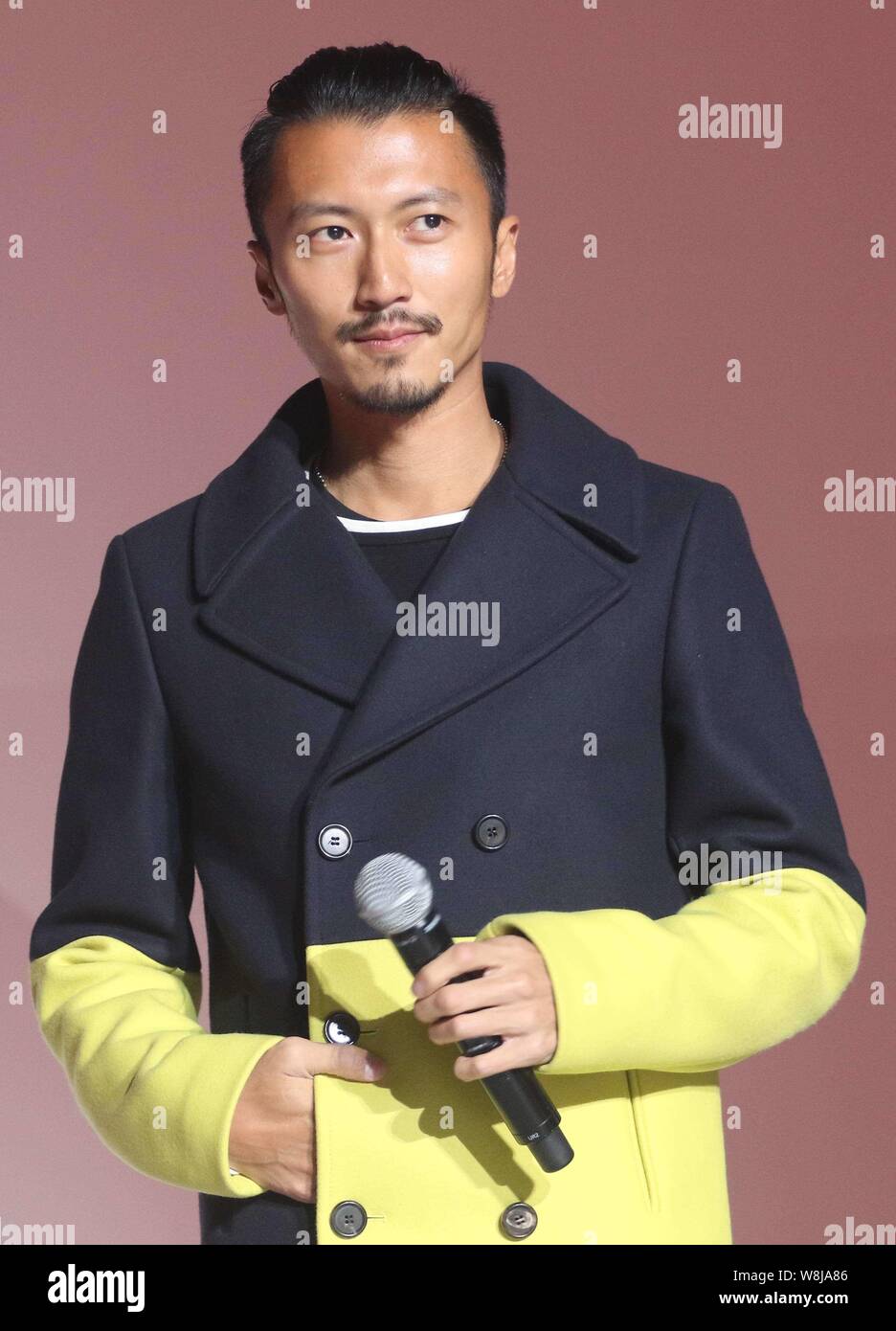 Hong Kong singer and actor Nicholas Tse attends an all-star concert by