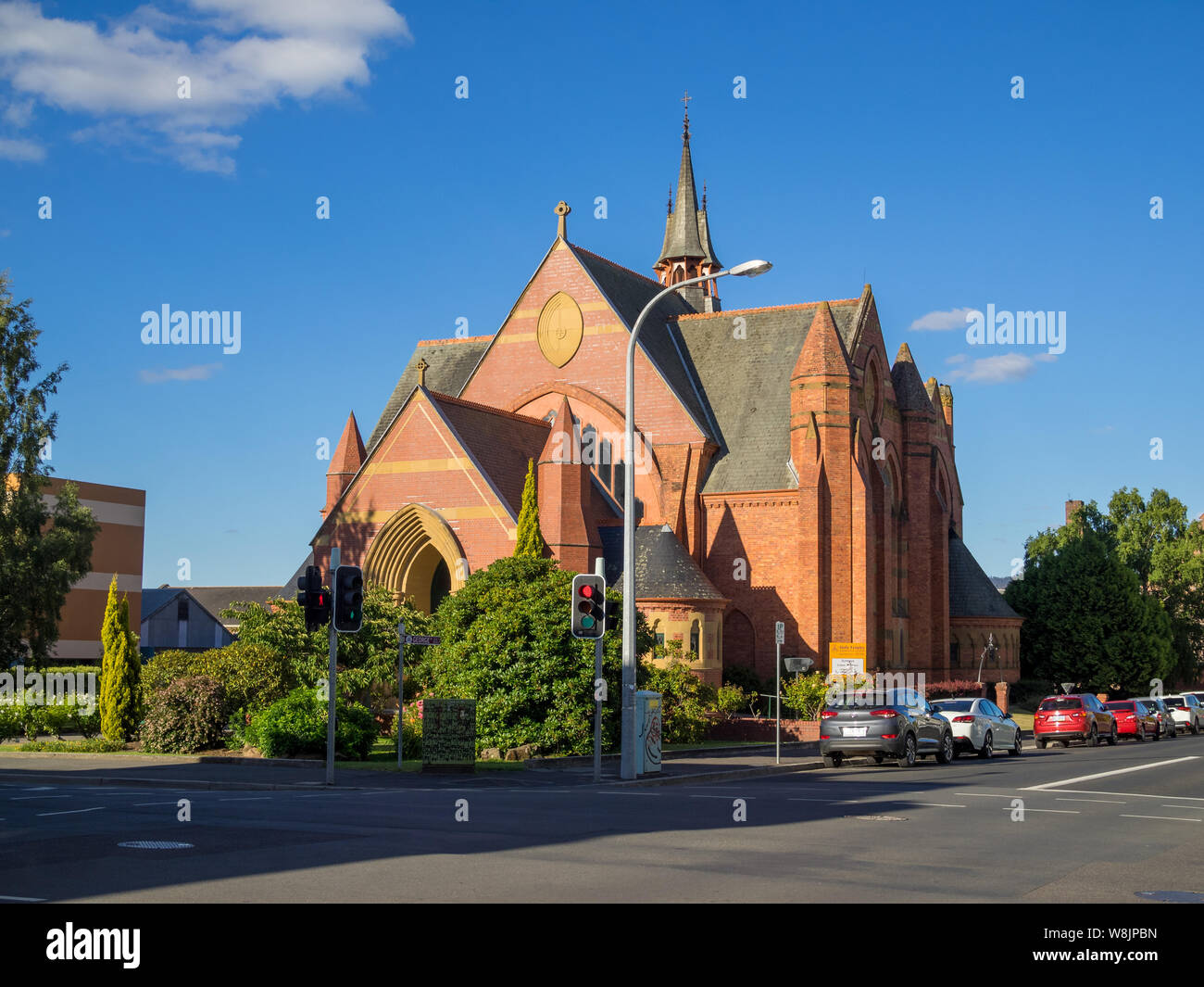 Holy Trinity Anglican Church, Launceston Stock Photo
