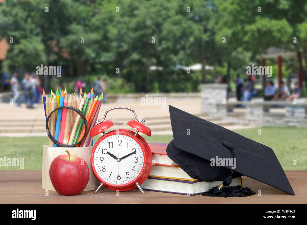 education and back to school concept Stock Photo - Alamy