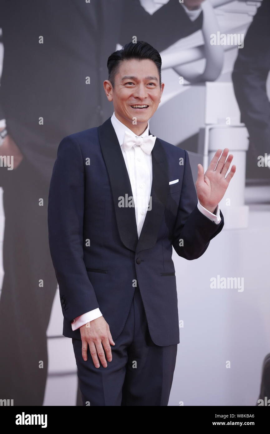 Andy Yu Hong Kong singer and actor Andy Lau arrives on the red carpet for the ...