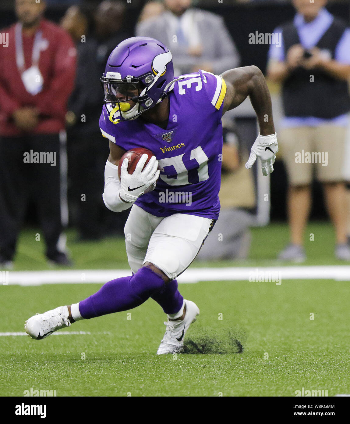 New Orleans, LOUISIANA, USA. 9th Aug, 2019. Minnesota Vikings