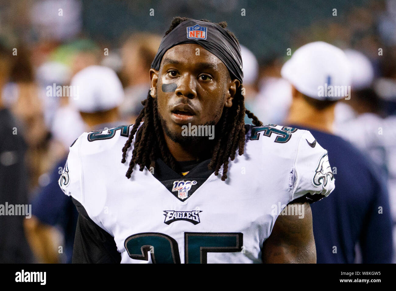 August 8, 2019: Philadelphia Eagles defensive back Trae Elston (35