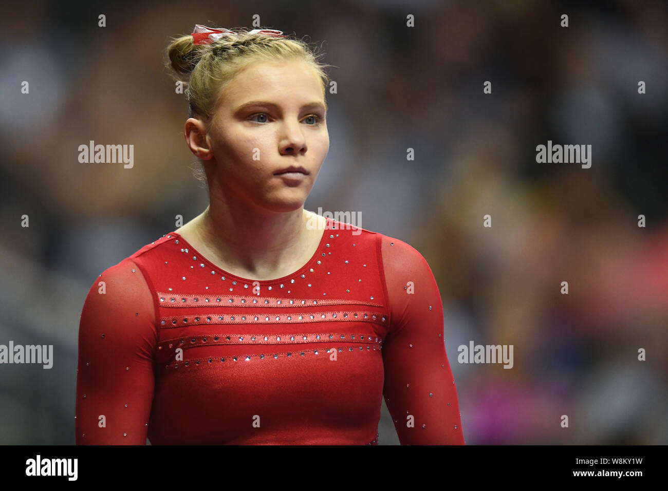 Kansas City, Missouri, USA. 9th Aug, 2019. JADE CAREY in action during