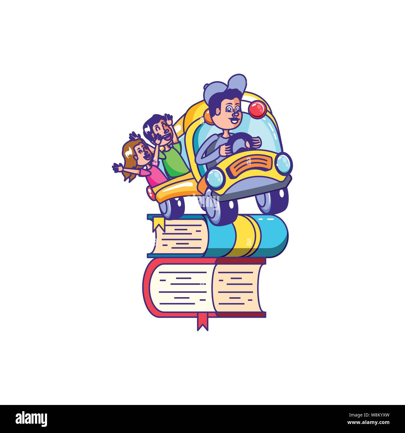 Students school magazine Cut Out Stock Images & Pictures - Alamy