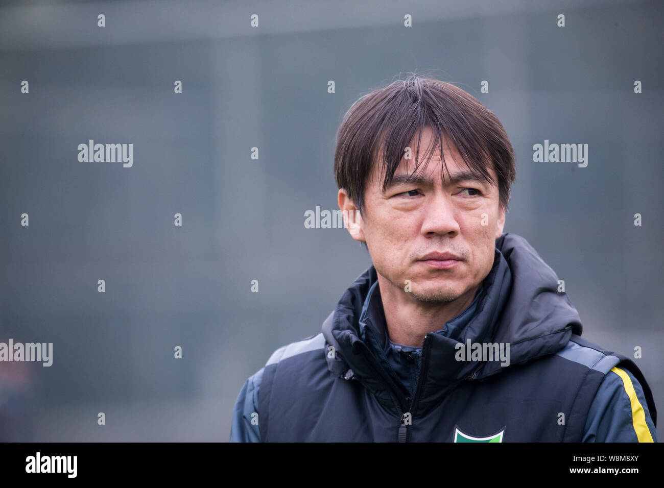 South Korean football coach and manager Hong Myungbo, new head coach of Hangzhou Greentown
