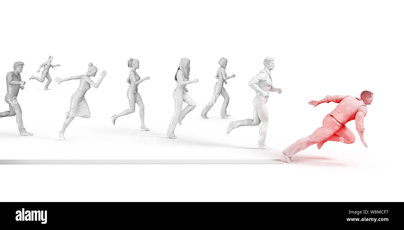 Business Competition and Thriving in a Competitive Environment Stock ...