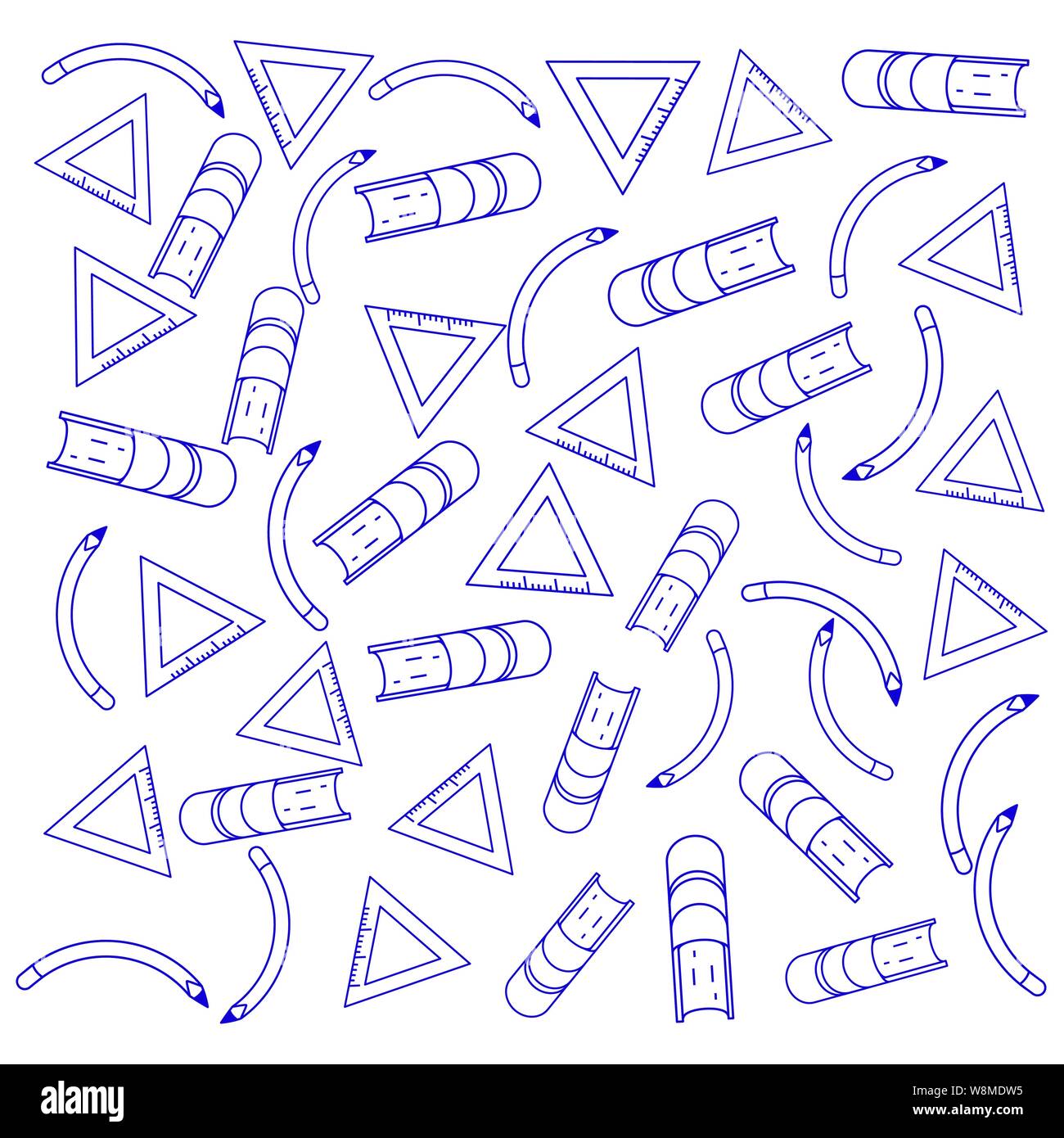 Triangle Pattern Vector High Resolution Stock Photography and Images