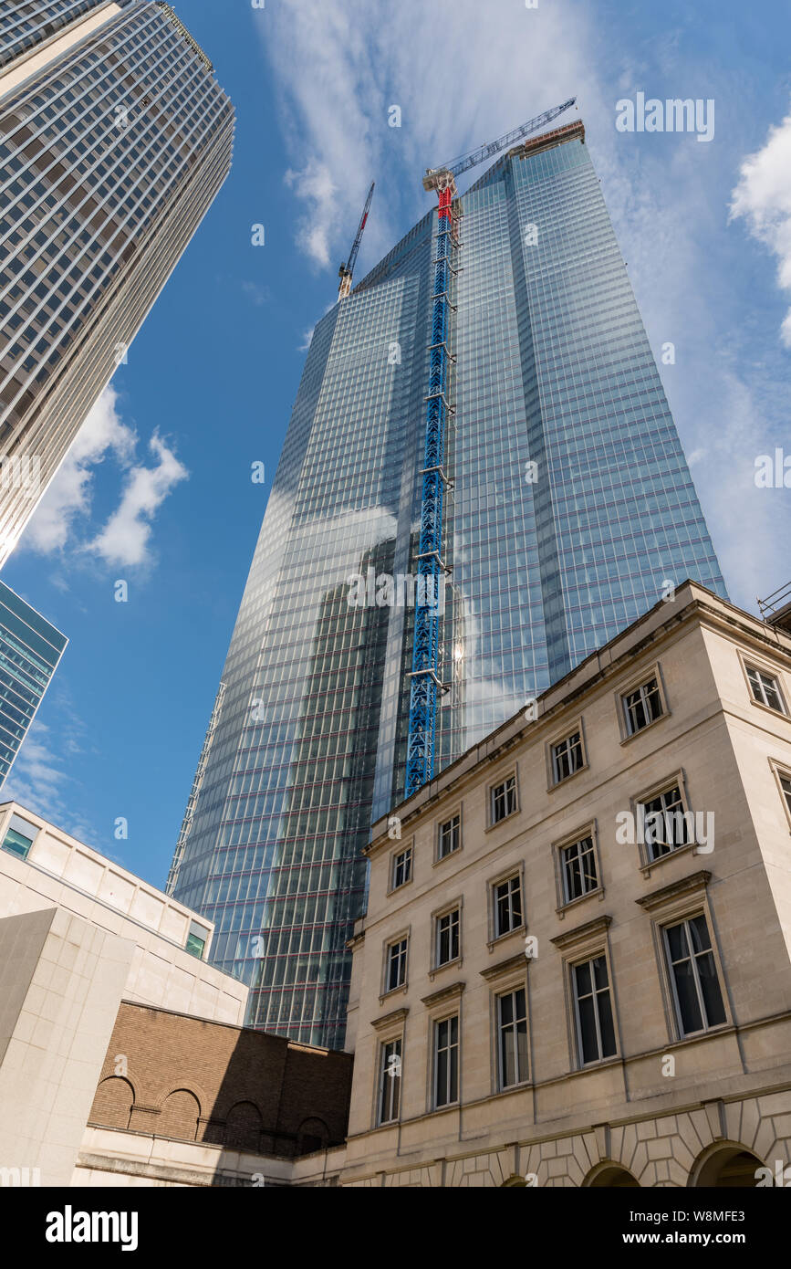 Twentytwo 22 Bishopsgate Skyscraper, City of London, London EC2N 4AJ. Stock Photo