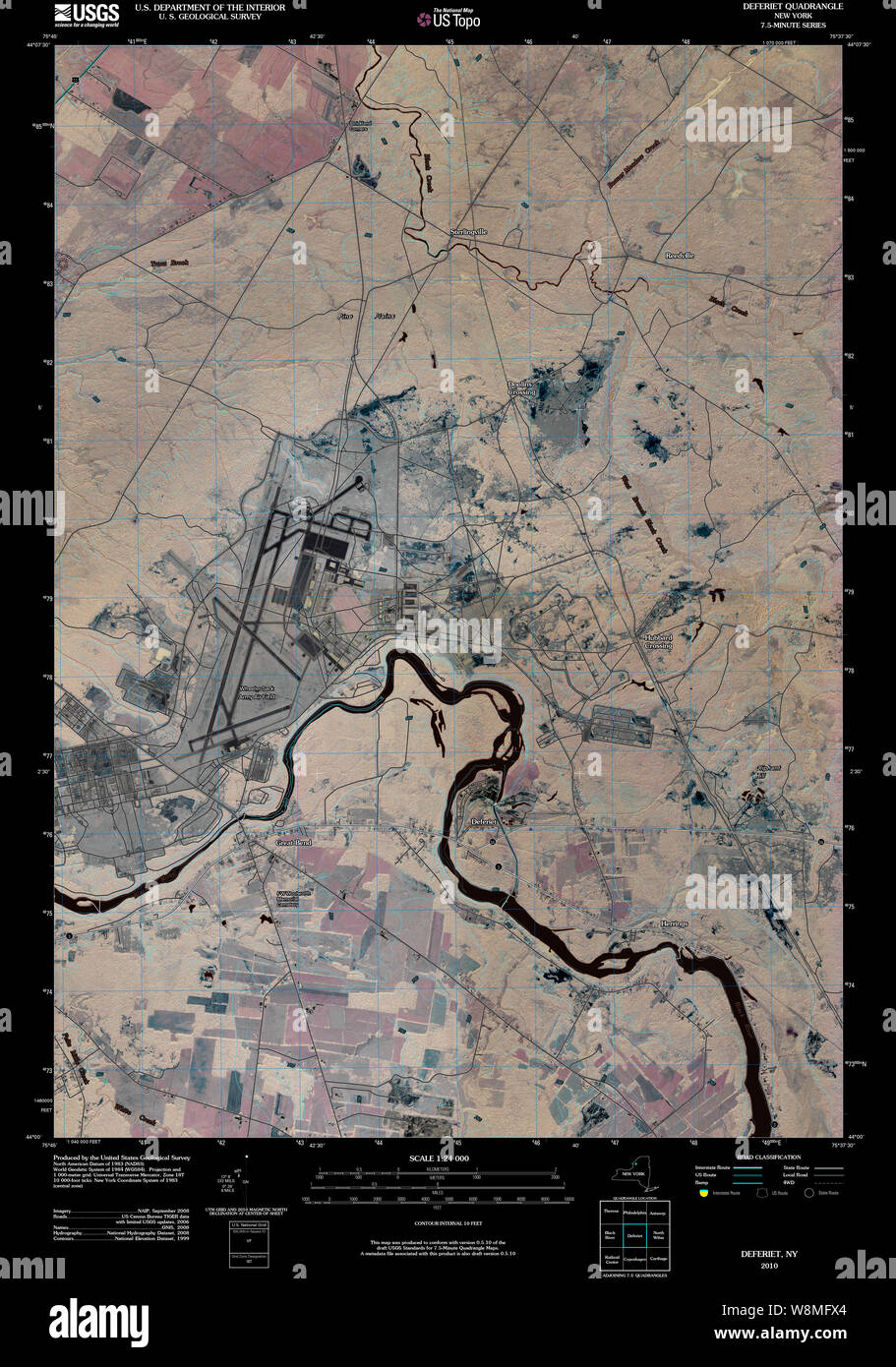 Map Sample Image This image map depicts geographic features on the surface of the earth ...