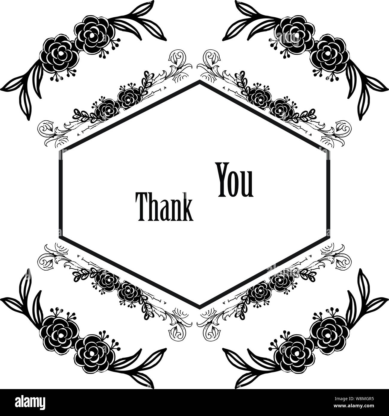 Vintage set frame, style retro of flower frame, wallpaper of greeting