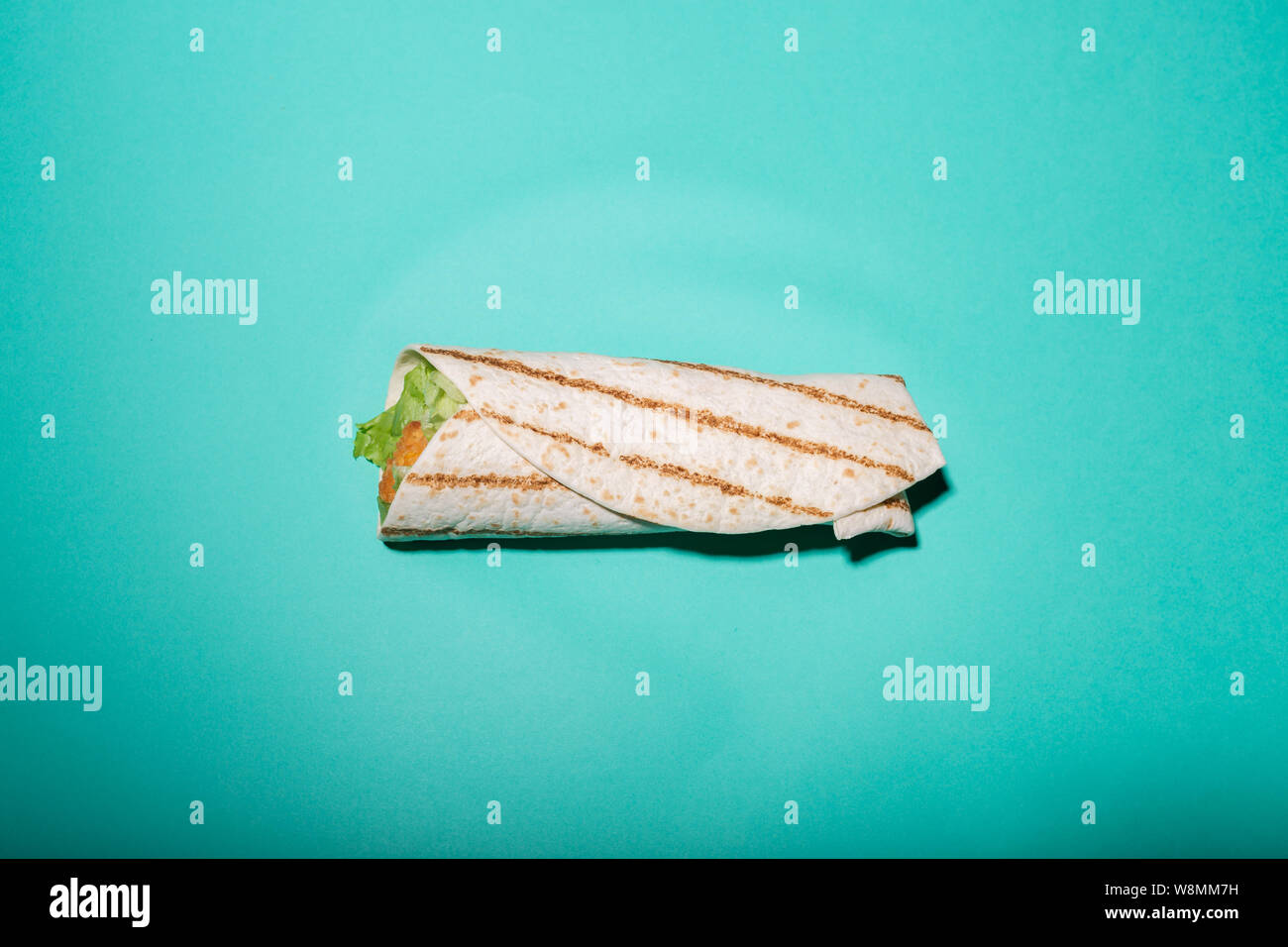 Nutritious handmade corn tortilla cooked on a metal griddle on a gas stove  in a Guatemalan home Stock Photo - Alamy