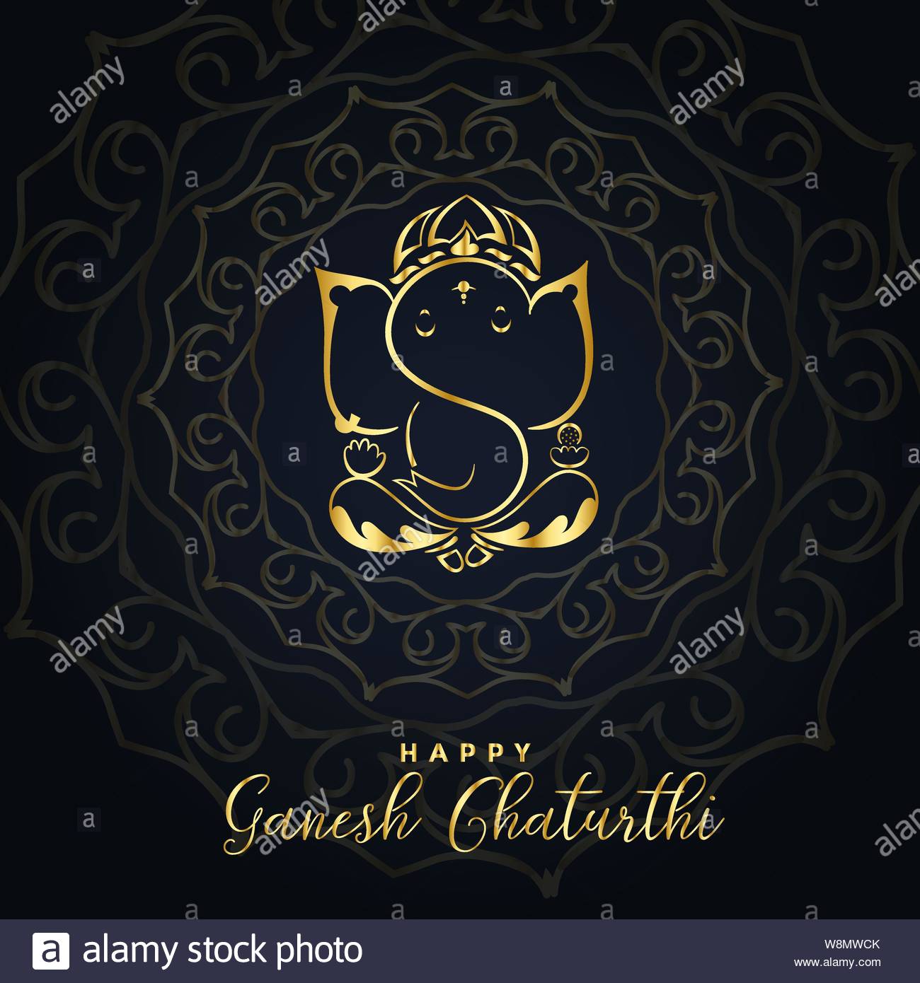 Golden Ganesh Stock Photos Golden Ganesh Stock Images Alamy