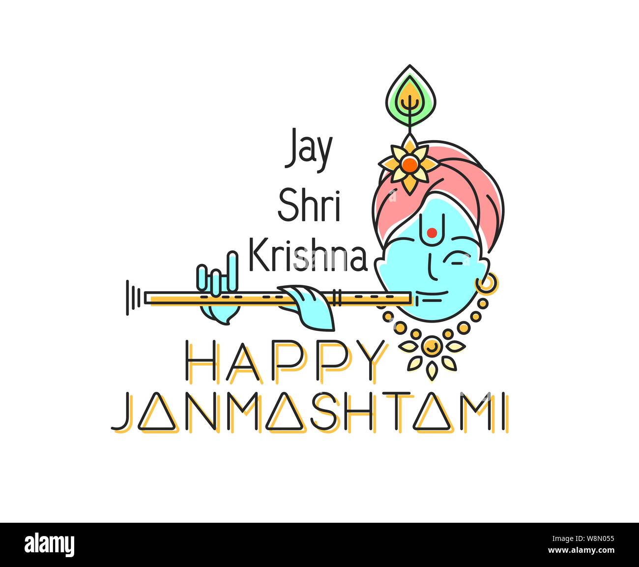Krishna logo Vectors & Illustrations for Free Download | Freepik