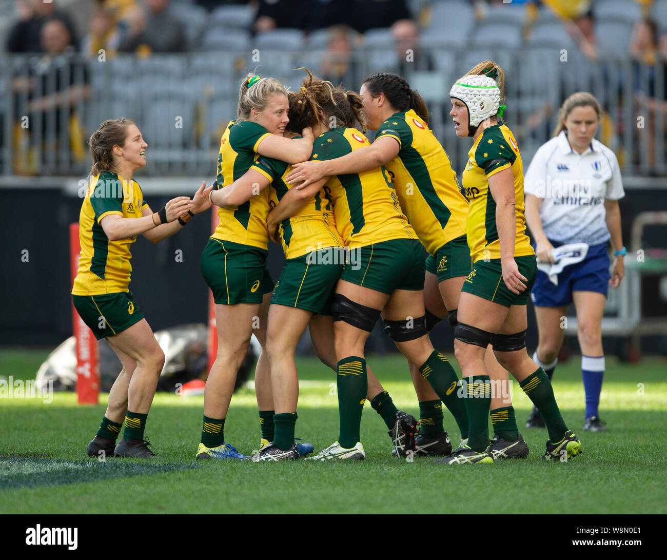 Optus Stadium, Perth, Western Australia. 10th August, 2019. Bledisloe ...