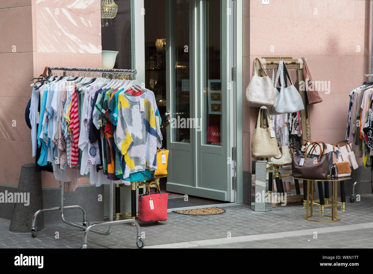 Coy Clothes Shop, Nurnberger Hof Street, Frankfurt; Germany Stock Photo