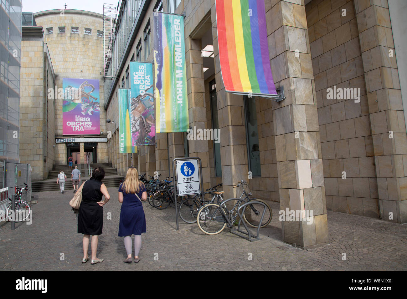 Schirn Kunsthalle Art Gallery, Frankfurt; Germany Stock Photo Alamy