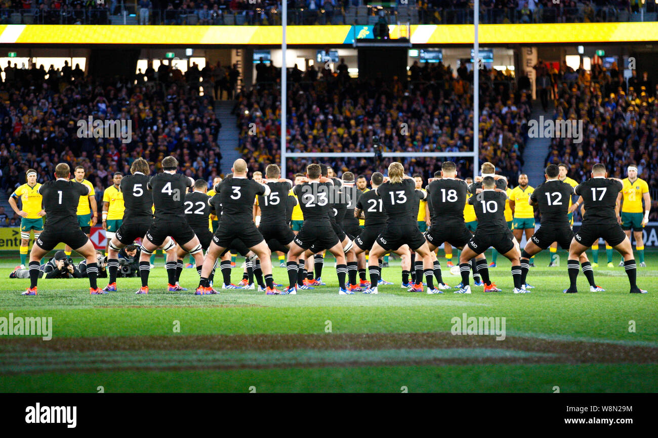 Optus Stadium, Perth, Western Australia. 10th August, 2019. Bledisloe