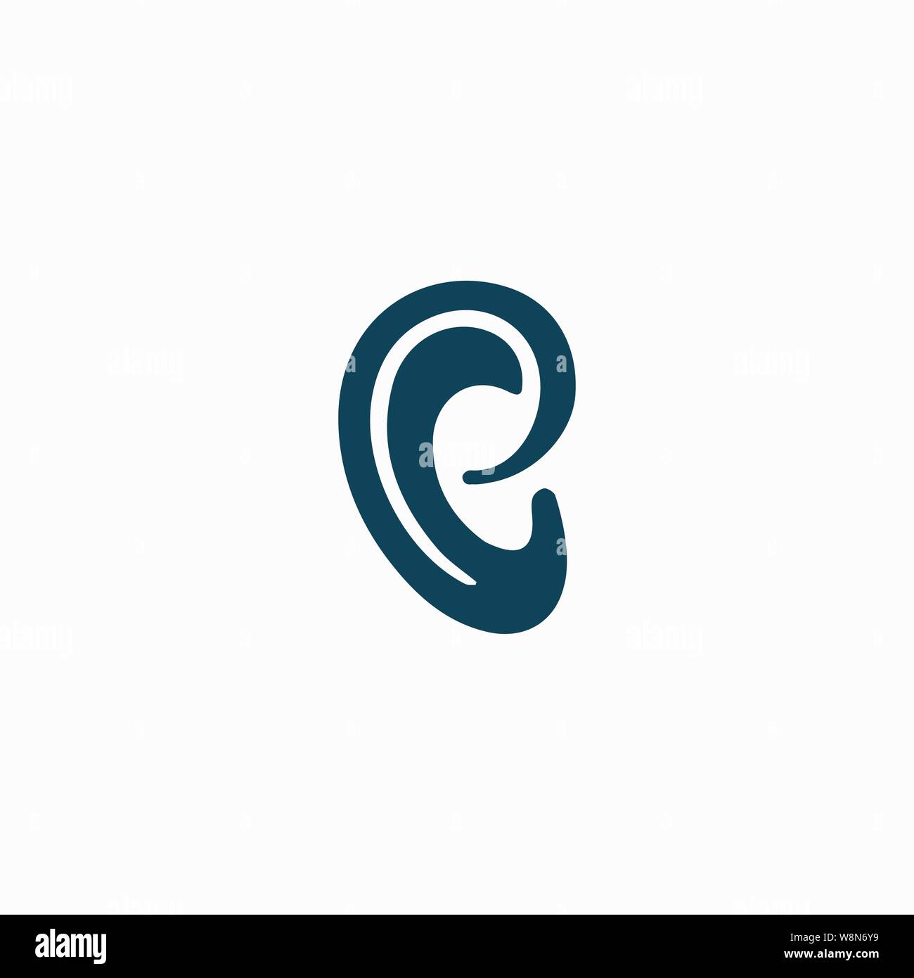 Ear Logo Template Stock Vector Image & Art Alamy