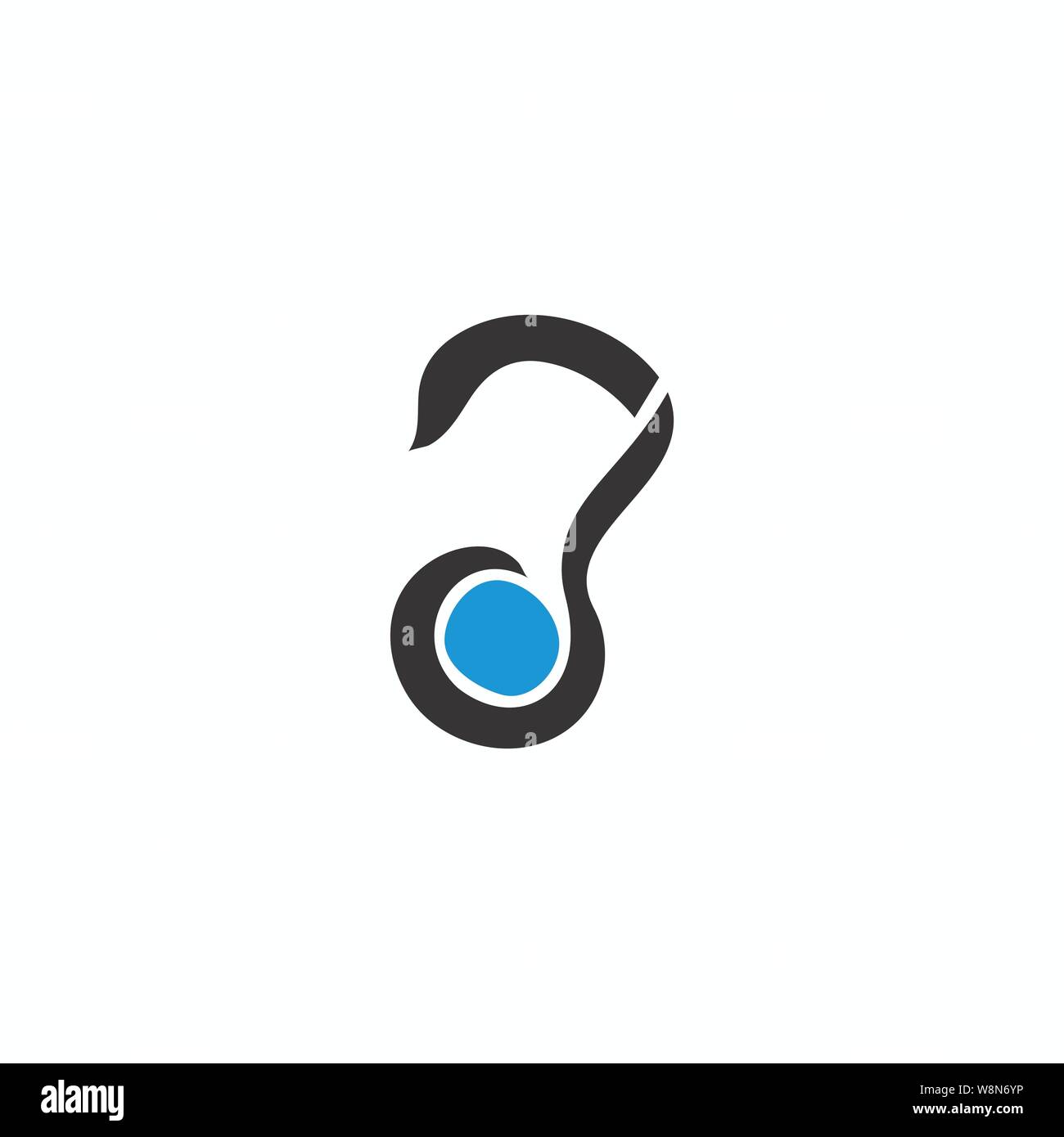 Ear Logo Template Stock Vector Image & Art - Alamy