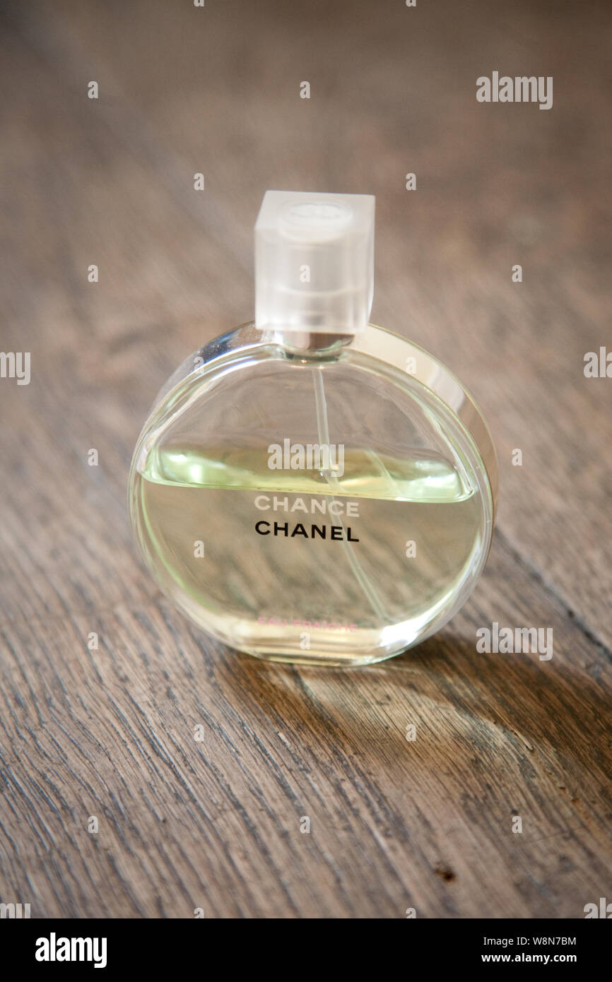 Chanel Chance Perfume Stock Photo