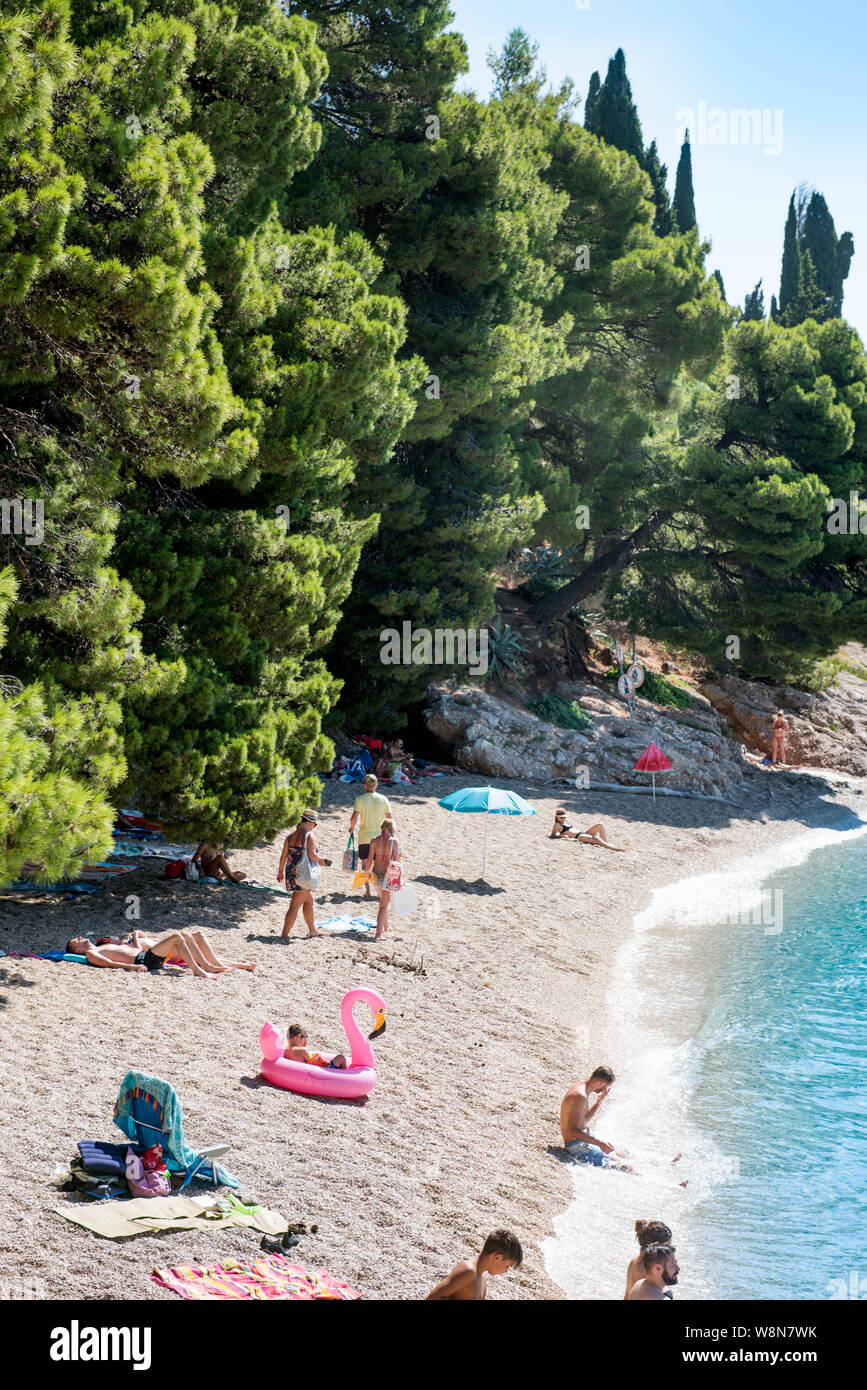 Murvica Beach near Bol on the island of Brač, Croatia Stock Photo