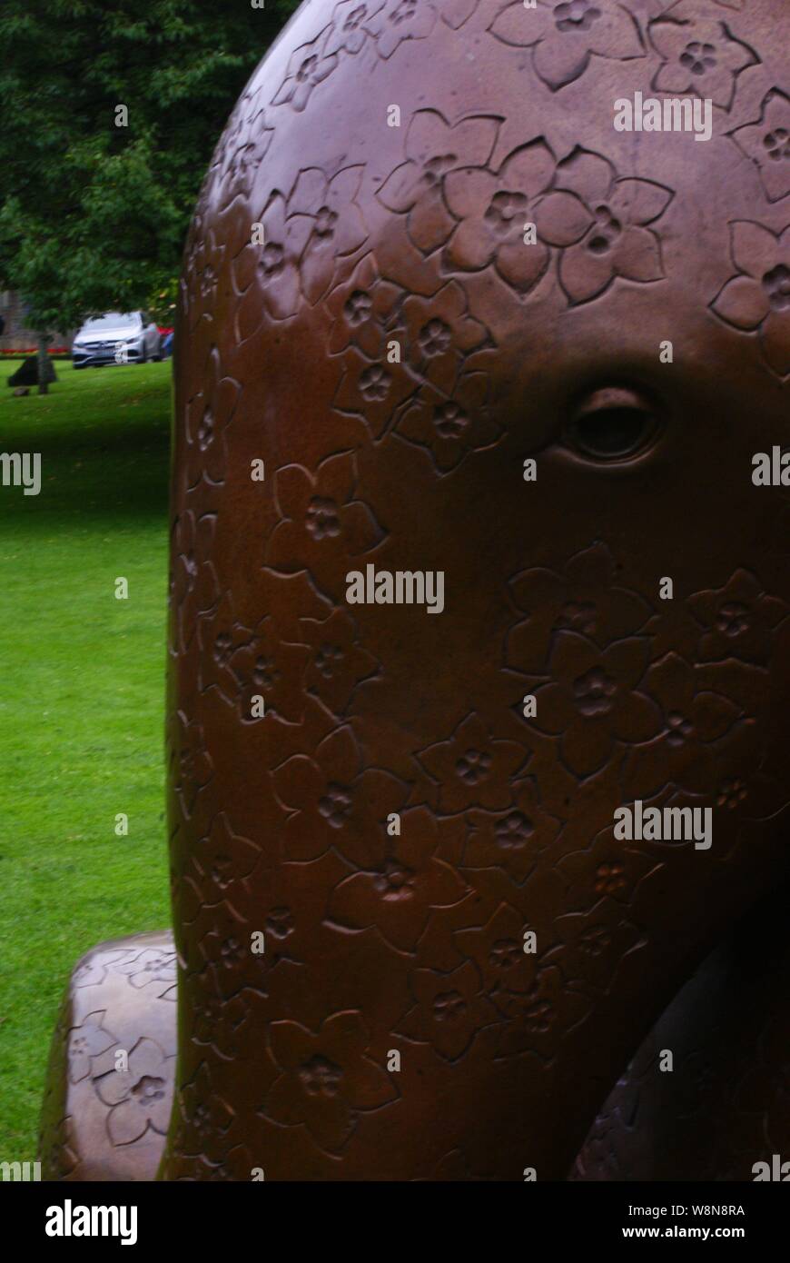 Elephant Statue, Princess Street Gardens, Edinburgh 2019 Stock Photo