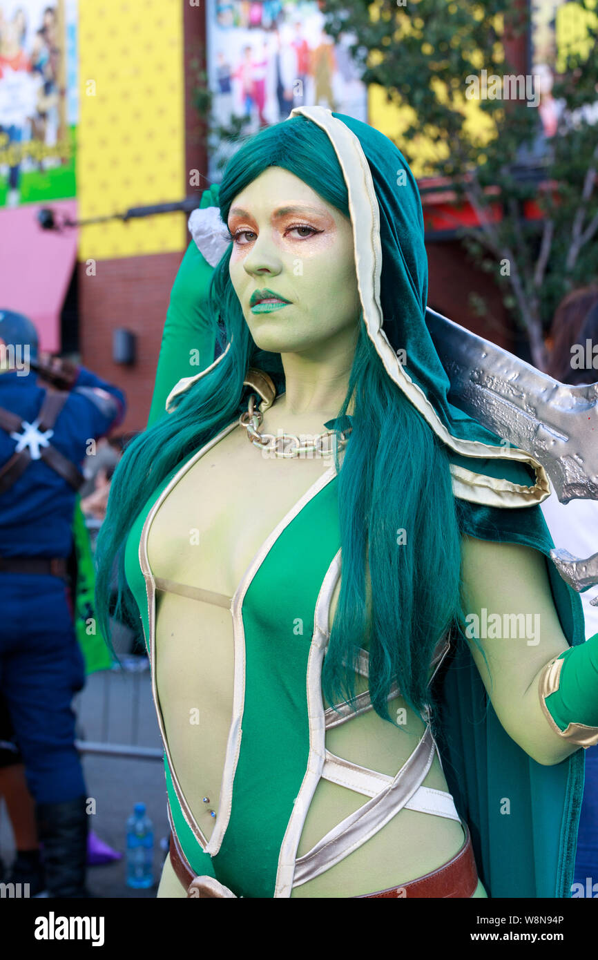 Cosplayer at the San Diego Comic-Con 2019 Stock Photo