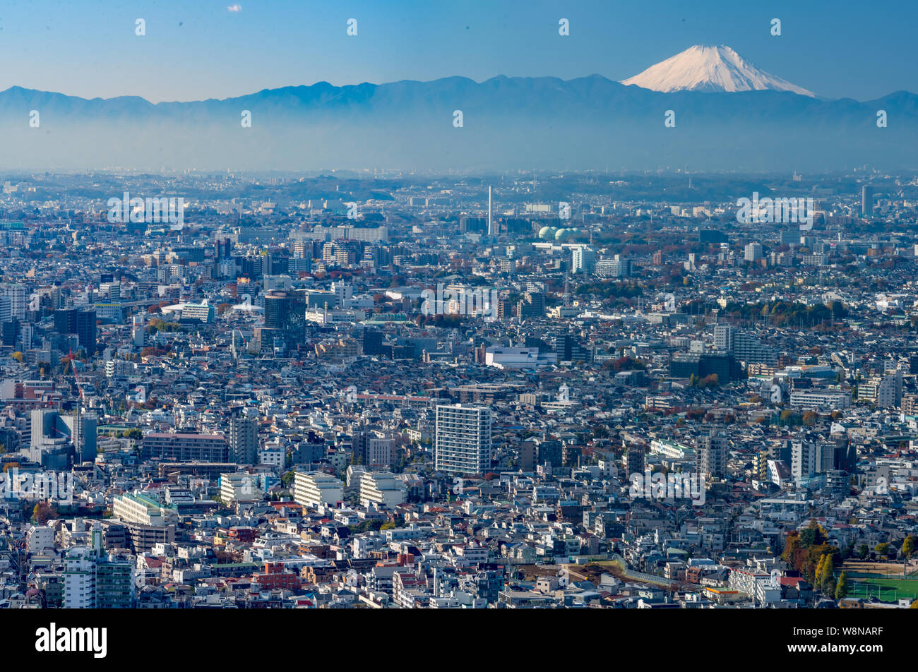 Tokyo Skyline Stock Photo