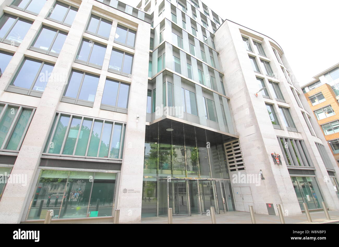 London Stock Exchange building London UK Stock Photo - Alamy