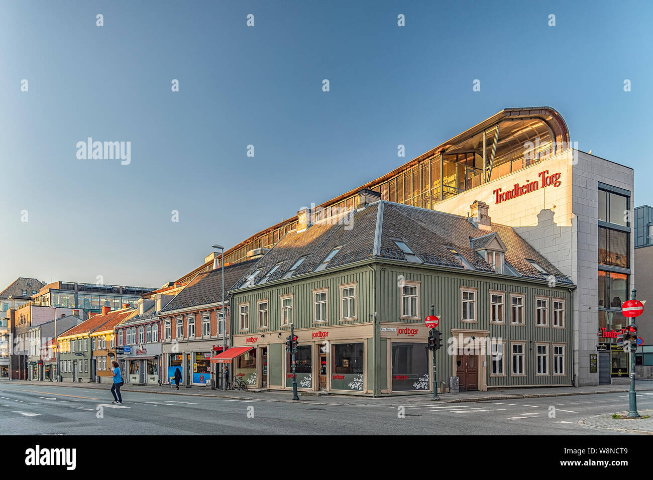 The Trondheim Torg shopping mall in Trondheim, Norway. Stock Photo