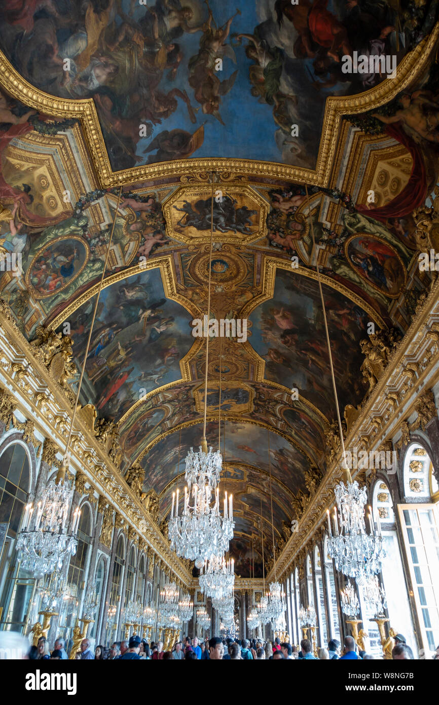 Versailles Hall Of Mirrors Stock Photos Versailles Hall Of