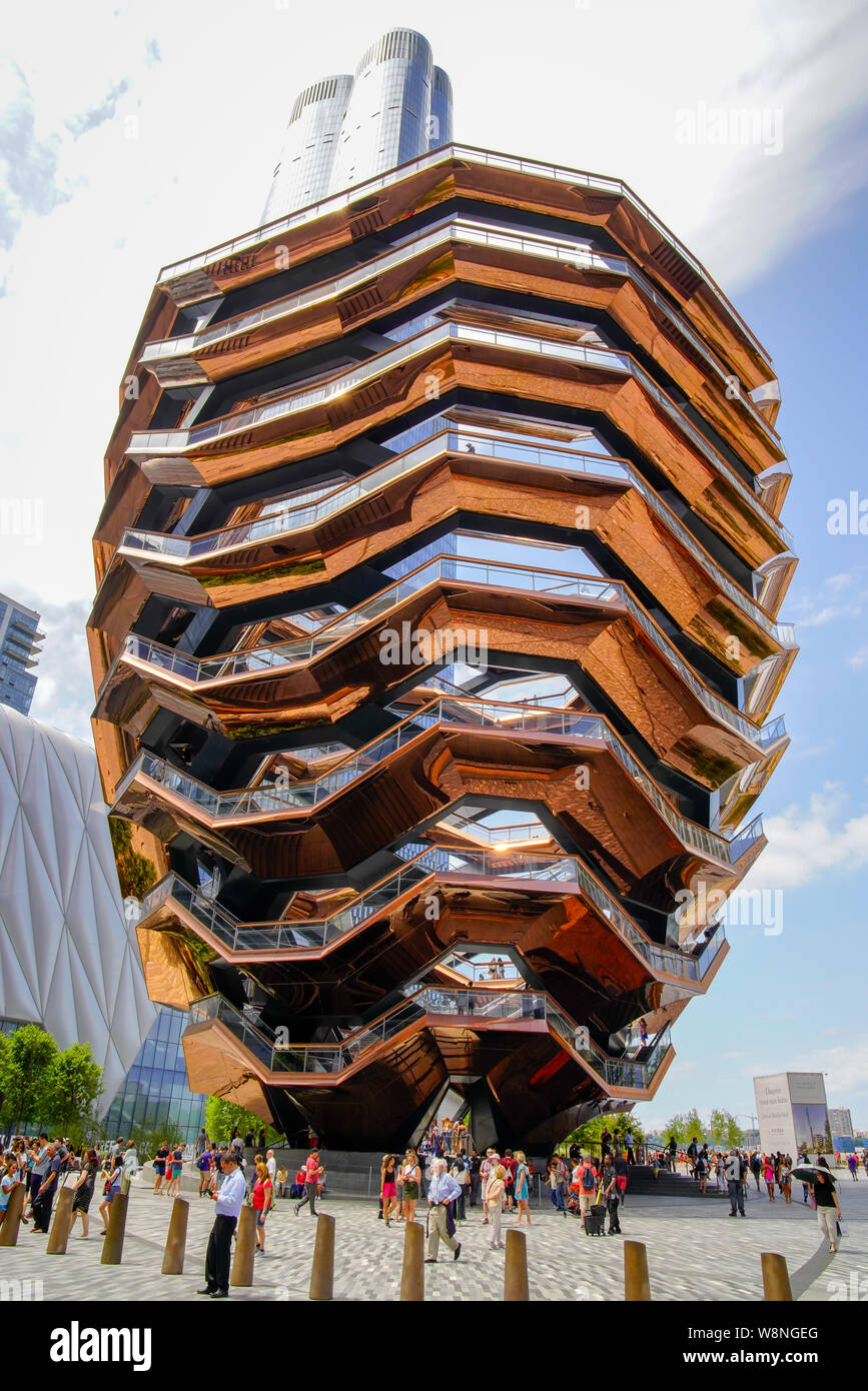 The Vessel structure), the construction in center of