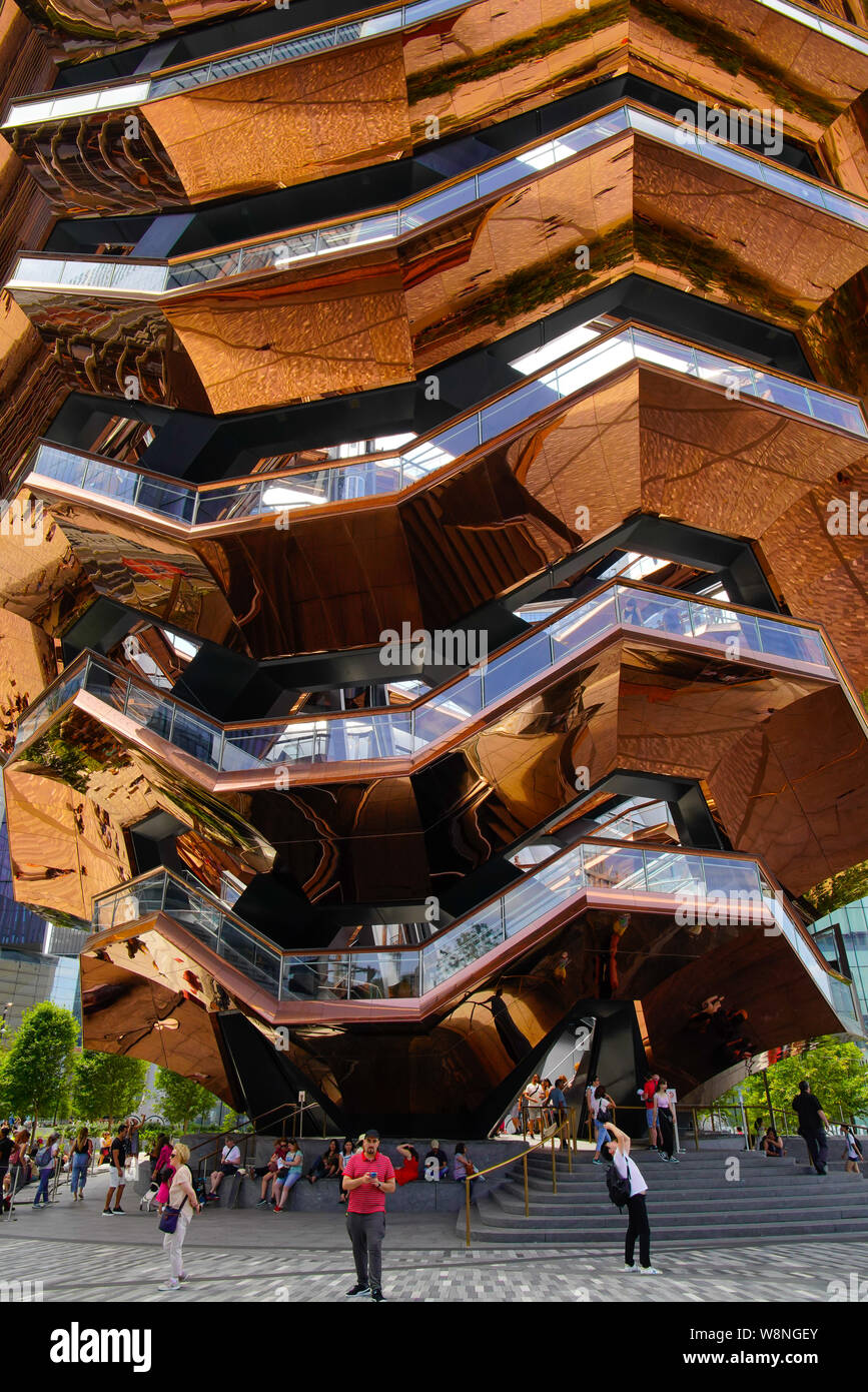 The Vessel structure), the construction in center of the Public Square and