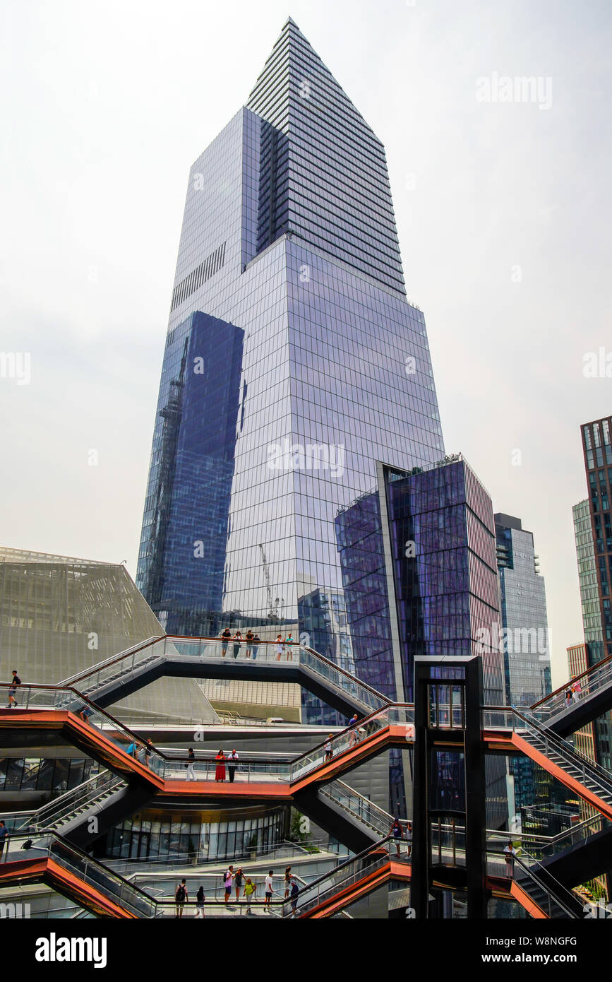 The Vessel structure), the construction in center of the Public Square and