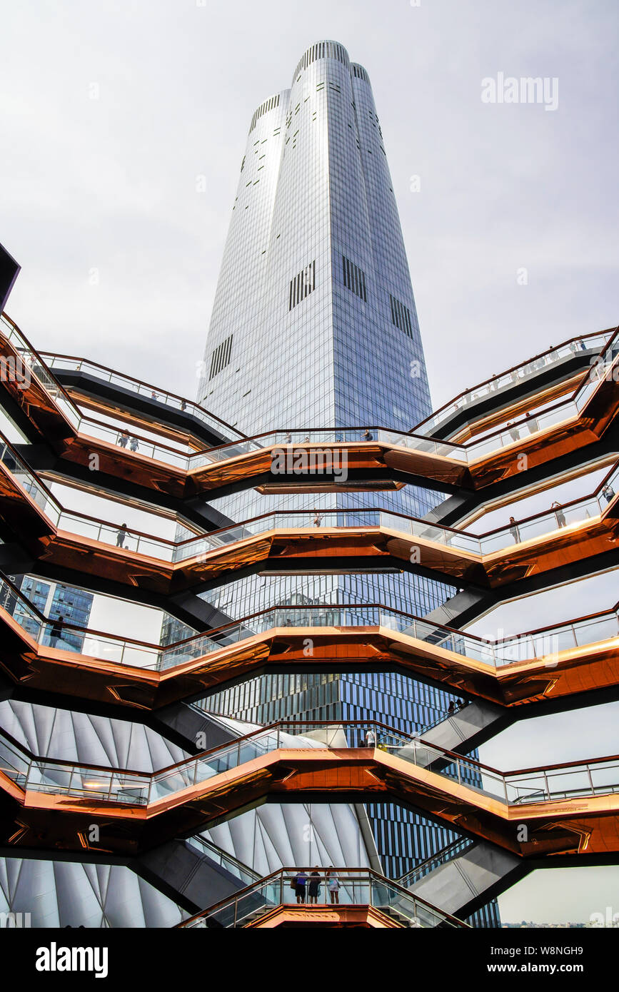 The Vessel structure), the construction in center of the Public Square and