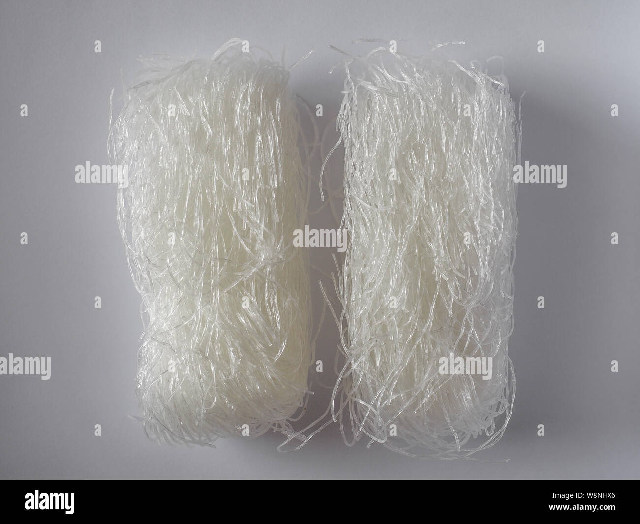 mung bean glass noodles pasta vegetarian Asian food Stock Photo Alamy