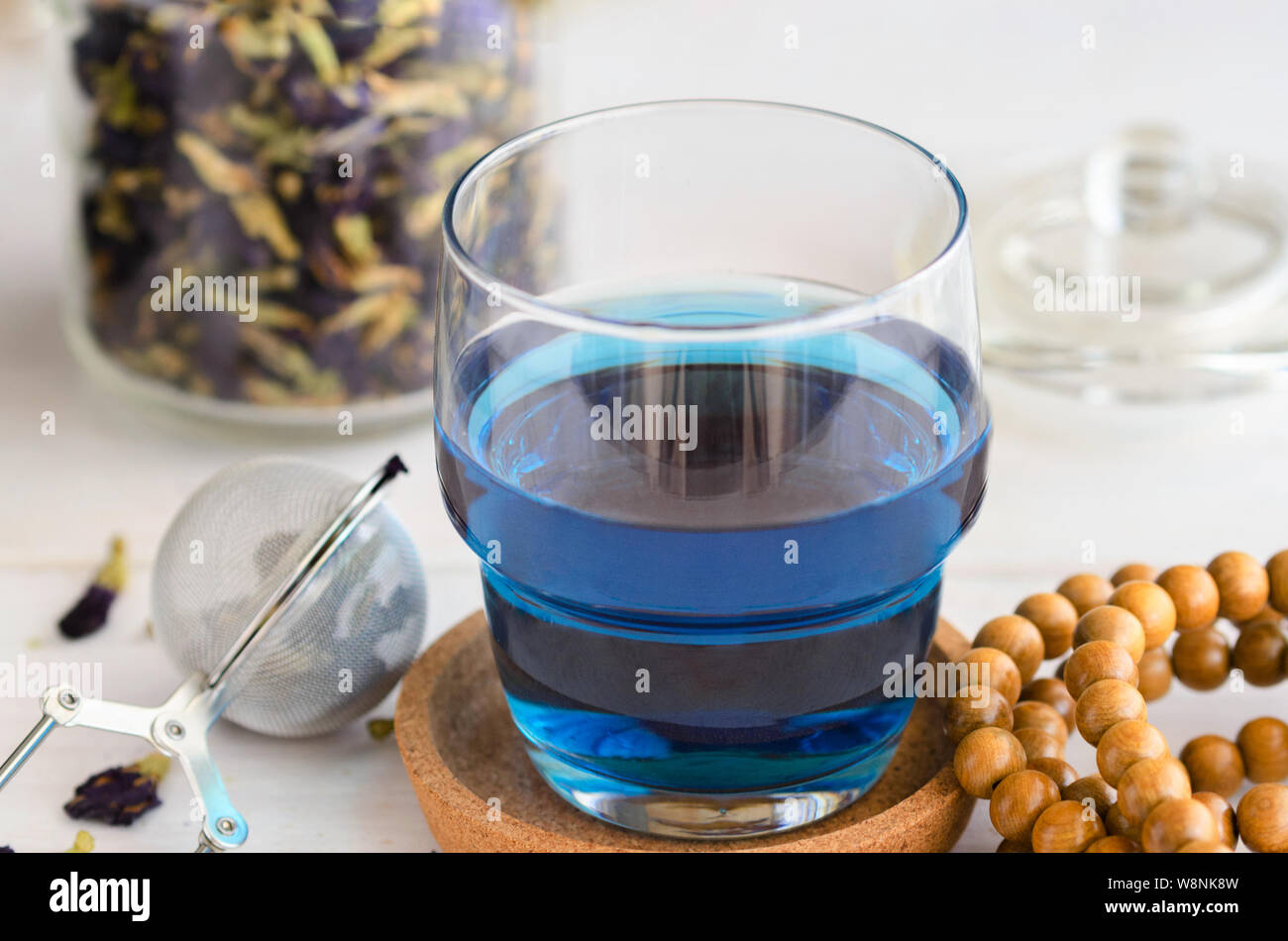 Butterfly Pea Flower Tea Stock Photos Butterfly Pea Flower