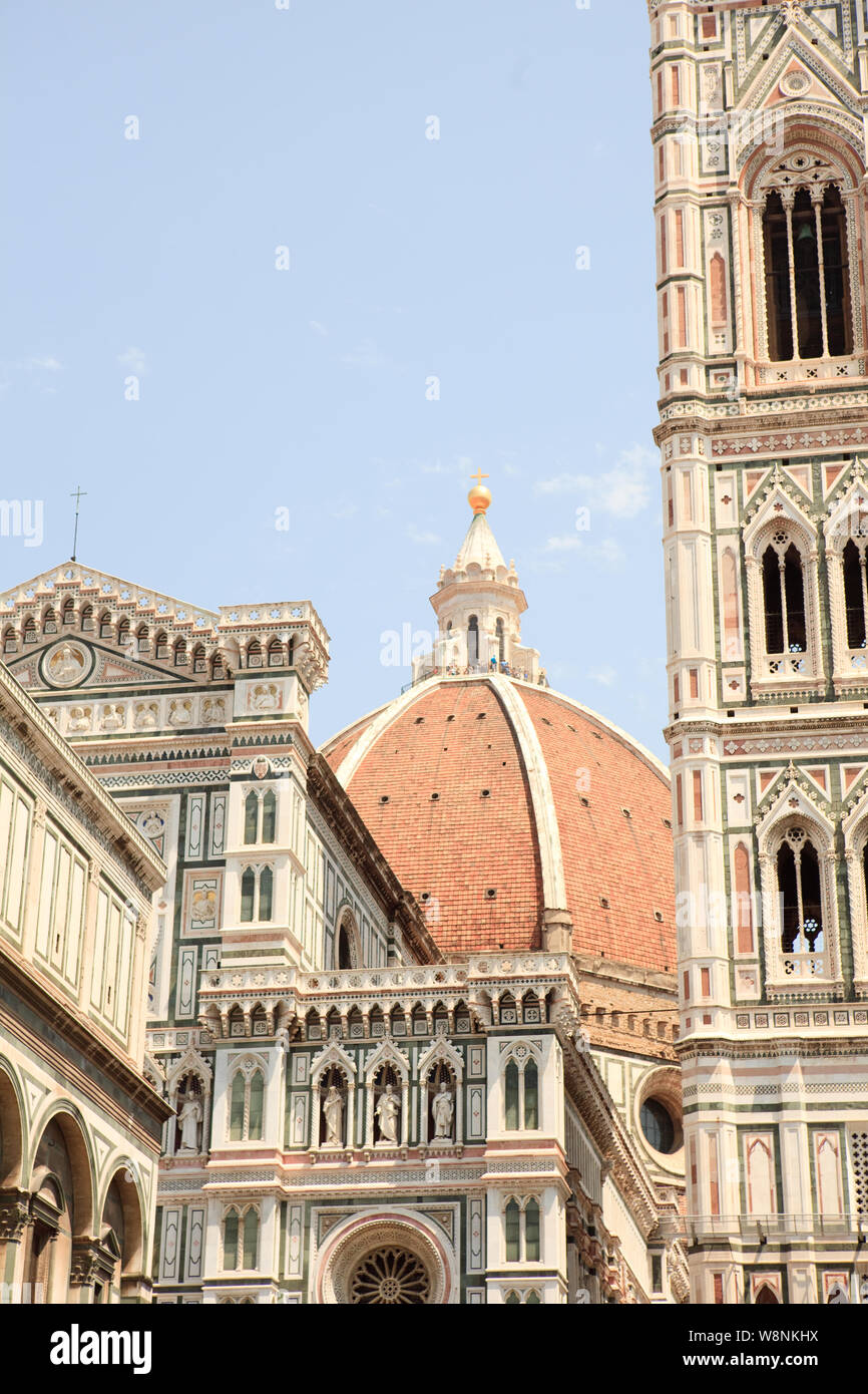 Santa Maria del Fiore, Duomo Cathedral of Florence, Italy Stock Photo ...