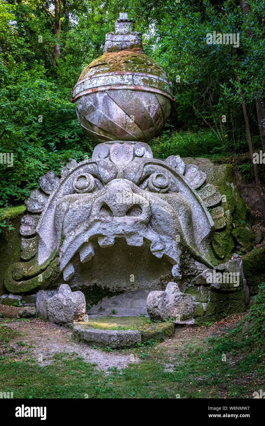 Garden Bomarzo Stock Photos Garden Bomarzo Stock Images Alamy