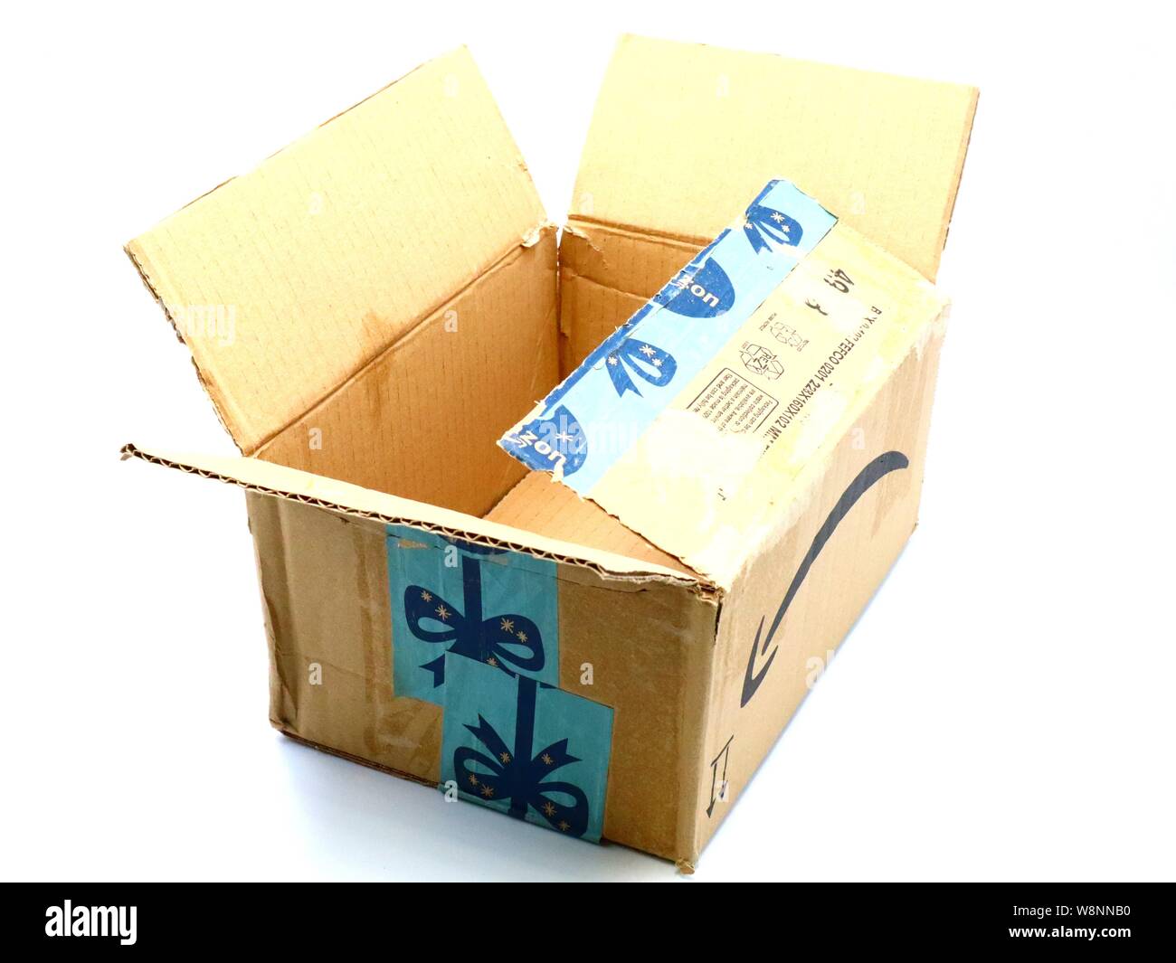 Used AMAZON Shipping Package Parcel Cardboard Box. Amazon is an