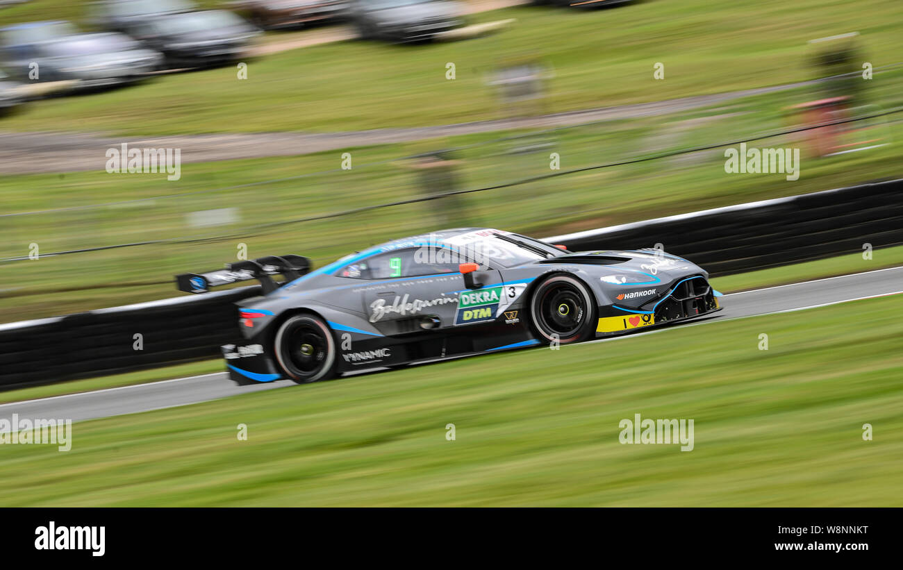 KENT, UNITED KINGDOM. 10th Aug, 2019. Paul Di Resta (R-MotoSport) in DTM Race 1 during DTM (German Touring Cars) and W Series at Brands Hatch GP Circuit on Saturday, August 10, 2019 in KENT, ENGLAND. Credit: Taka G Wu/Alamy Live News Stock Photo