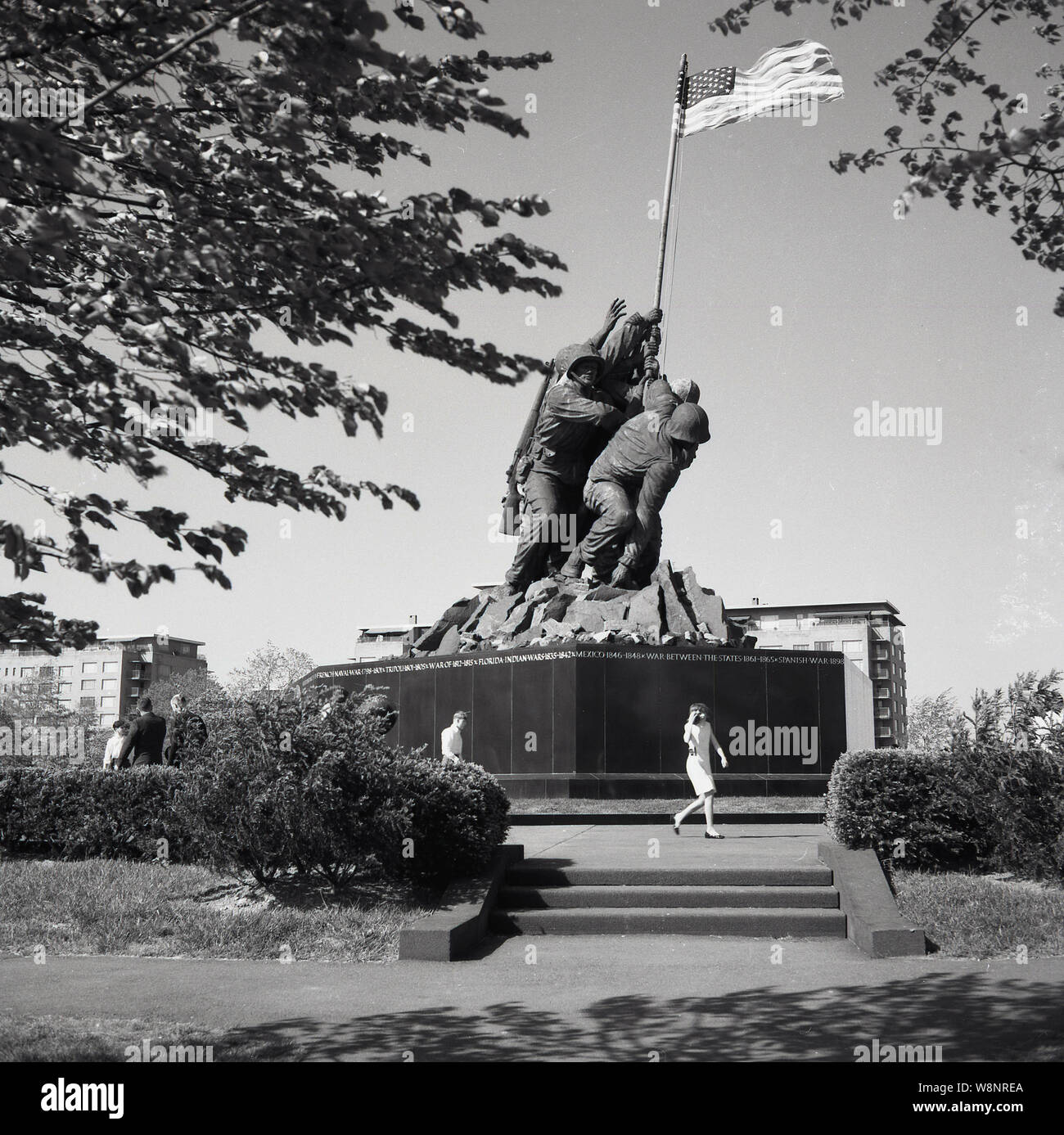 Historical flag of the united states of america w hires stock