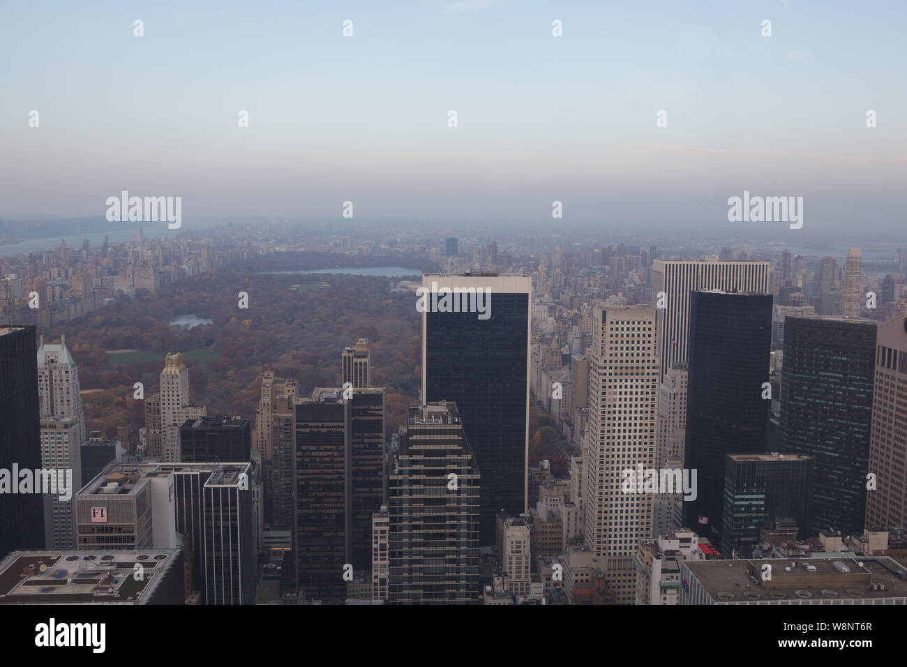 New York City - View from The Top of the Rock Stock Photo - Alamy
